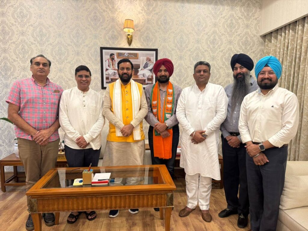 Ranjit Singh Gill, owner of Punjab's famous builder Gilco Valley, joins BJP
